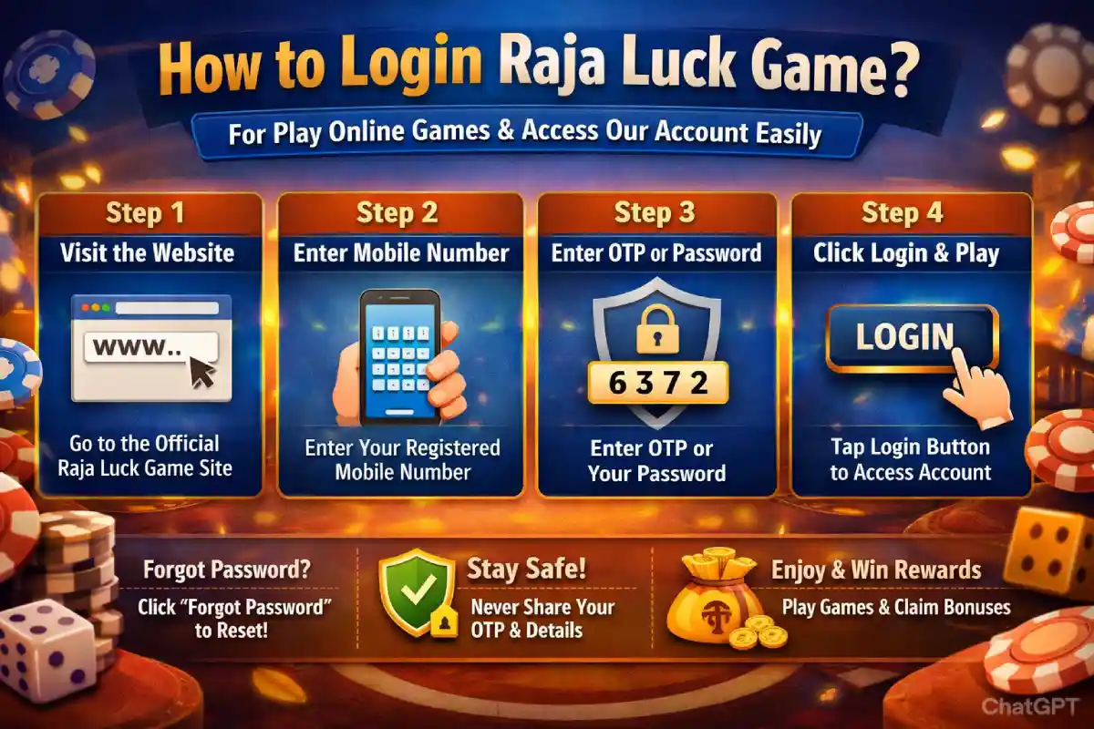 How to Login Raja Luck Game_ For Play Online Games & Access Our Account Easily